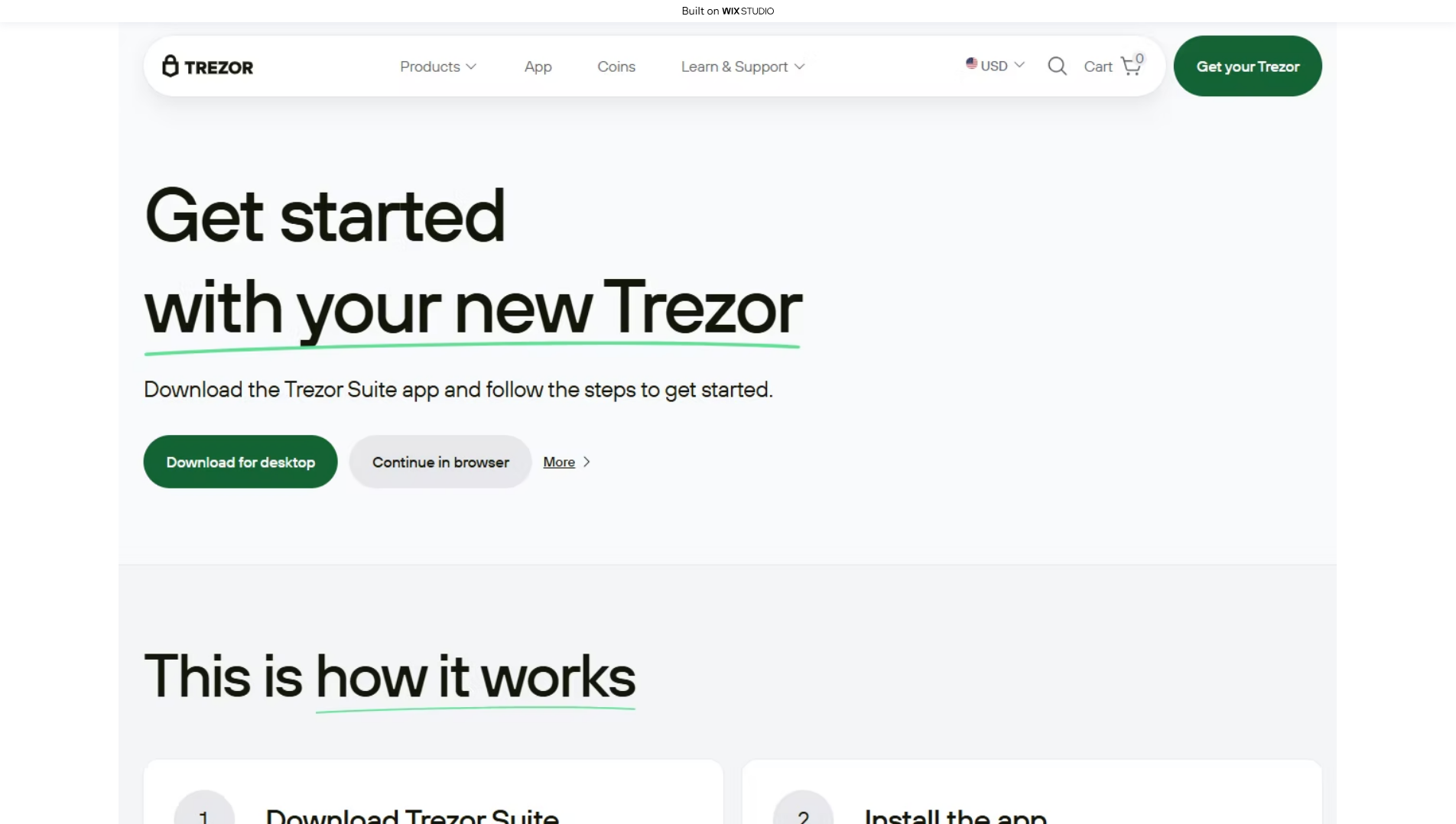 Stored capture of learn-trexor.wixstudio.com