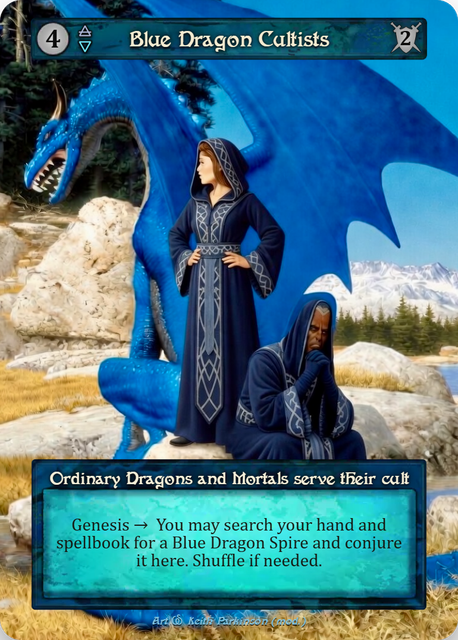 Blue Dragon Cultists (1)