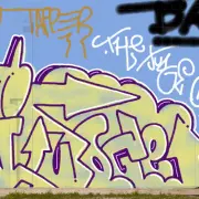 Graffiti artwork by BASE