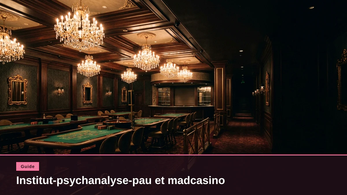 Institut-psychanalyse-pau et madcasino