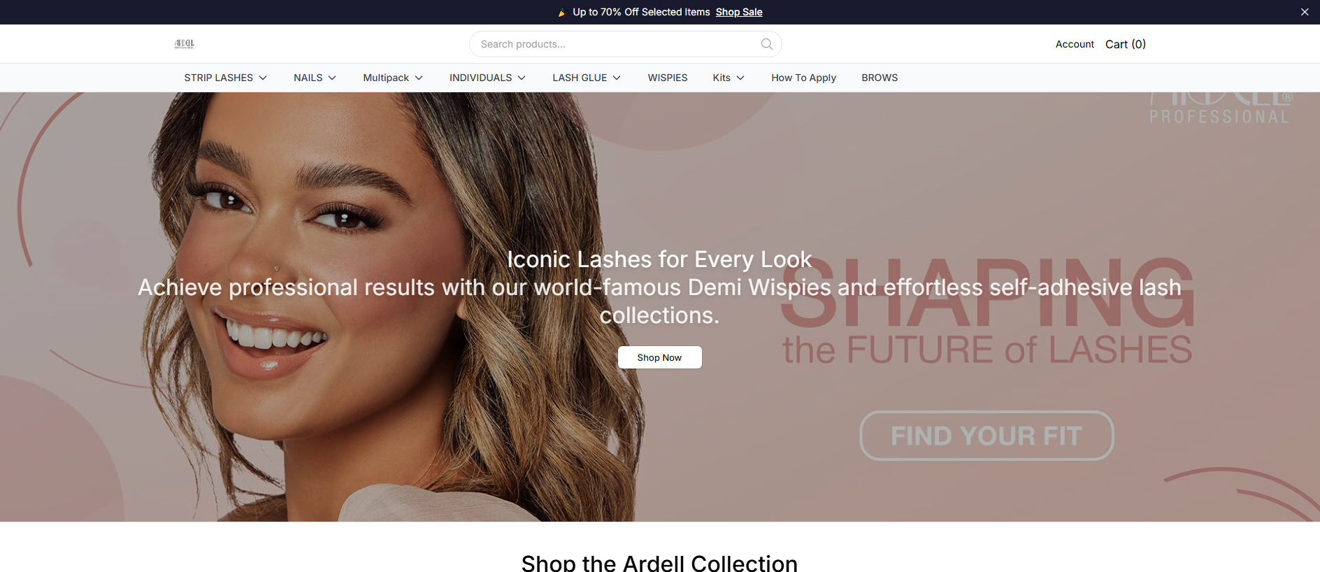 Stored capture of ardellshop.shop