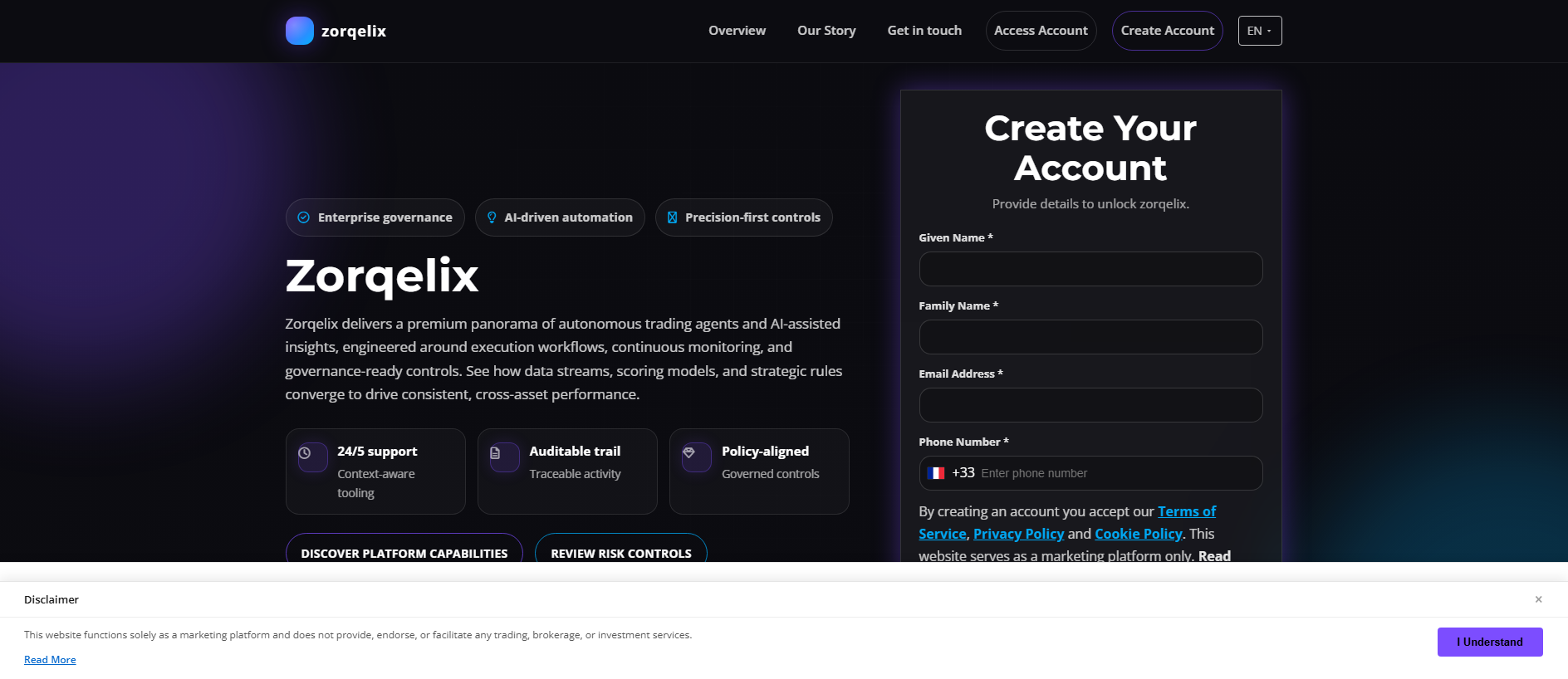 Stored capture of zorqelix.shop