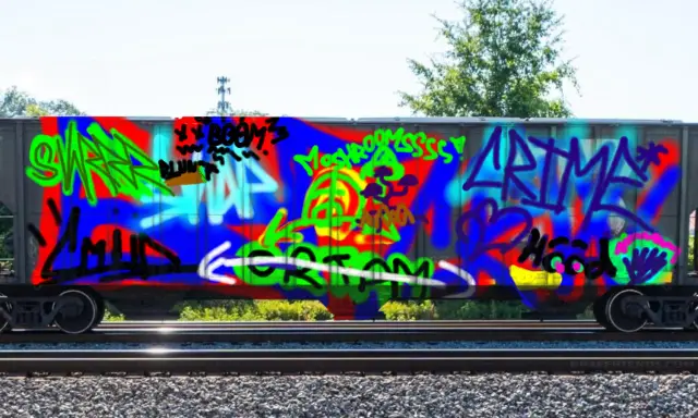 Graffiti artwork by Cmudikk