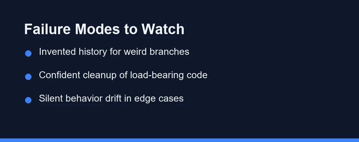 Failure Modes to Watch