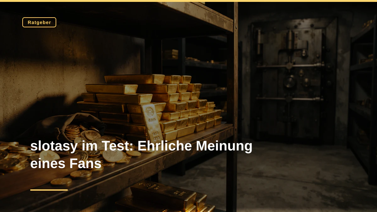 slotasy im Test: Ehrliche Meinung eines Fans