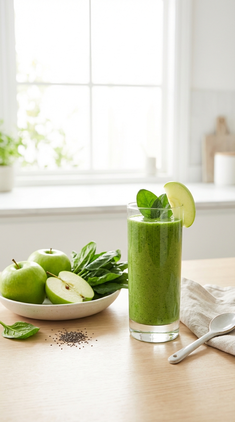 Green Apple and Spinach Detox — Refreshing and Nutrient-Dense