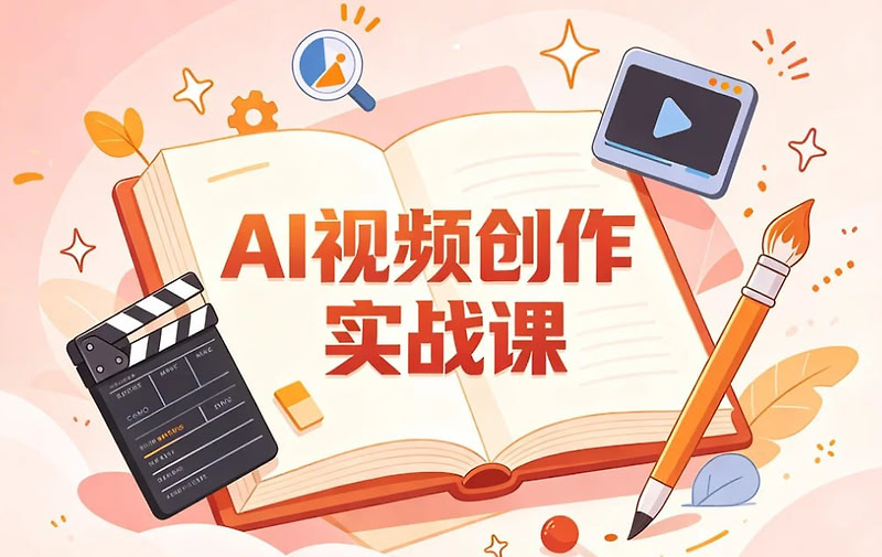 AI视频创作实战课，零基础也能做出电影感AI短片