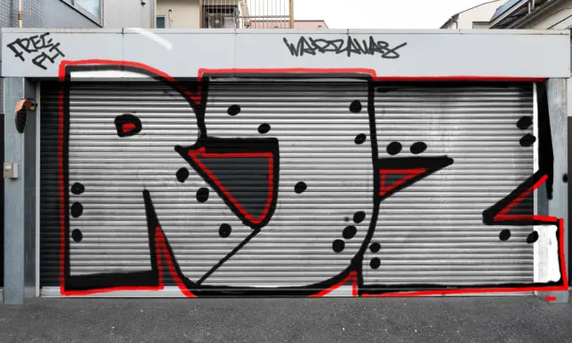Graffiti artwork by Warzawa