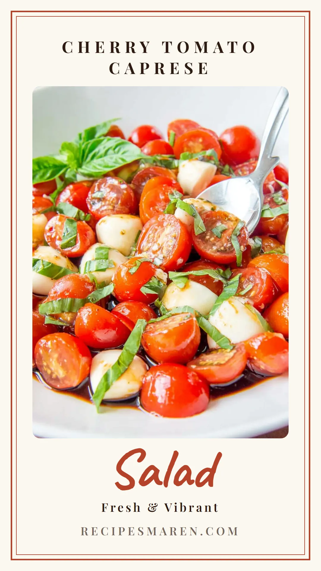 This Fresh Juicy Cherry Tomato Caprese Salad is the ultimate dish for your summer gatherings. With vibrant cherry tomatoes, creamy mozzarella, and fragrant basil, it offers a burst of flavor that everyone will love. It's easy to whip up and requires no cooking, making it an ideal choice for those hot days when you want something light. Serve it as a side or a refreshing appetizer. Click to discover the full recipe.