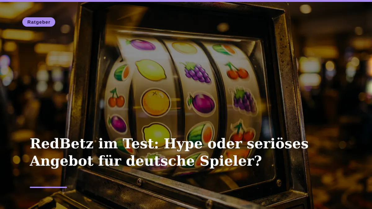 RedBetz im Test: Hype oder seriöses Angebot für deutsche Spieler?