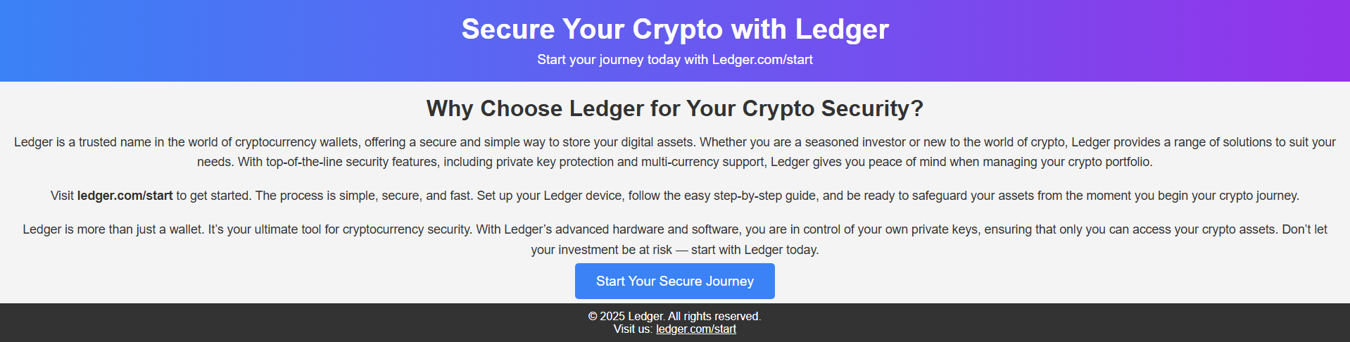 Stored capture of ledger-io-us-com.pages.dev