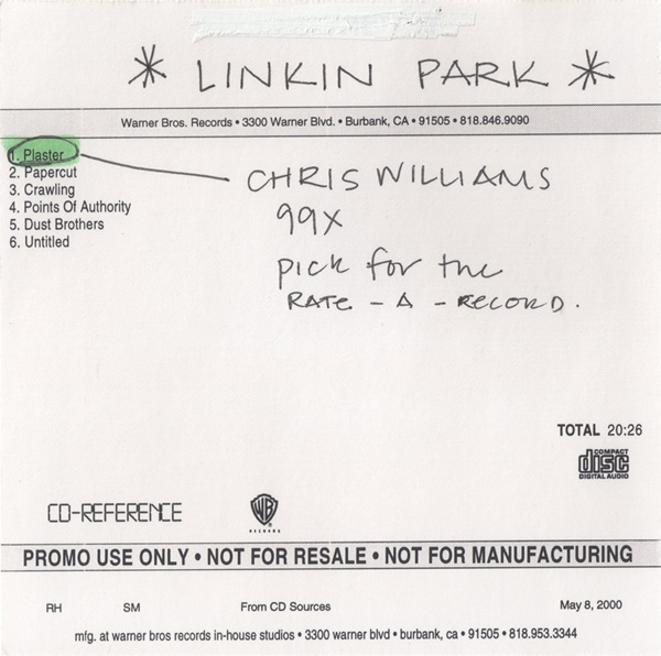 Linkin Park Hybrid Theory - Demos 6-Track | MEGA