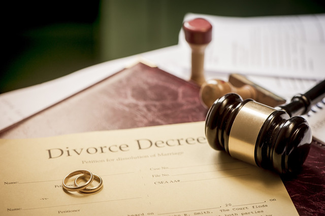 divorce papers