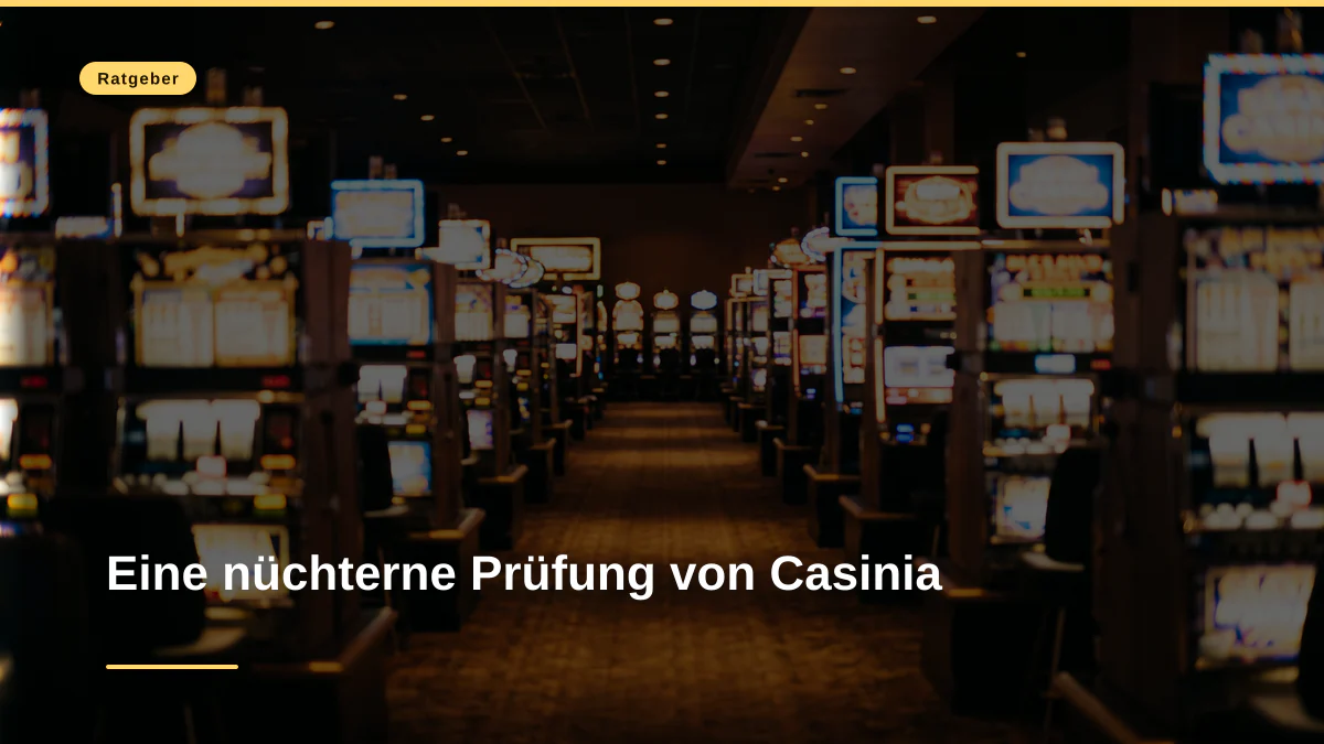 Eine nüchterne Prüfung von Casinia