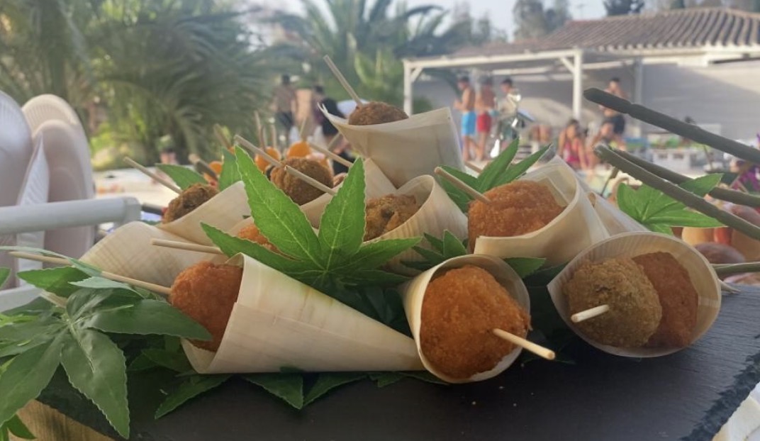 Supplì di riso con mozzarella