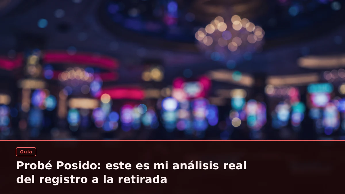 Probé Posido: este es mi análisis real del registro a la retirada