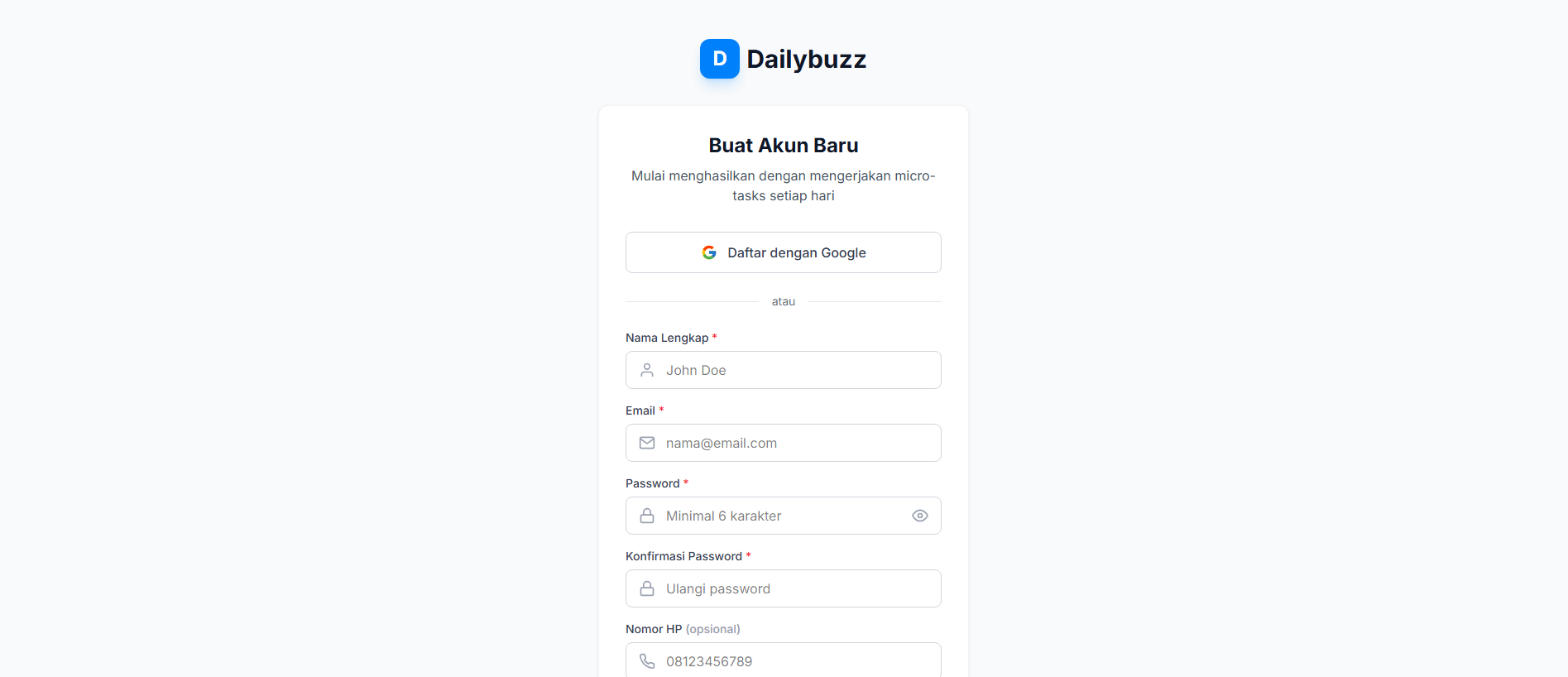 Screenshot of buzzcuan.id