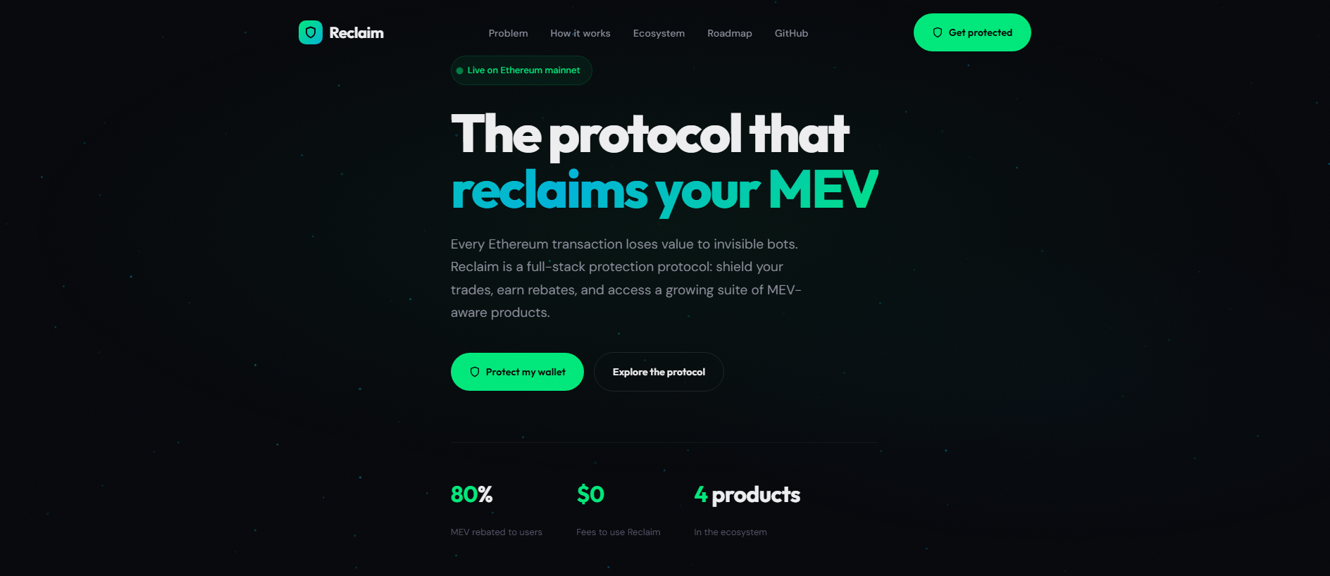 Stored capture of reclaimfi.xyz