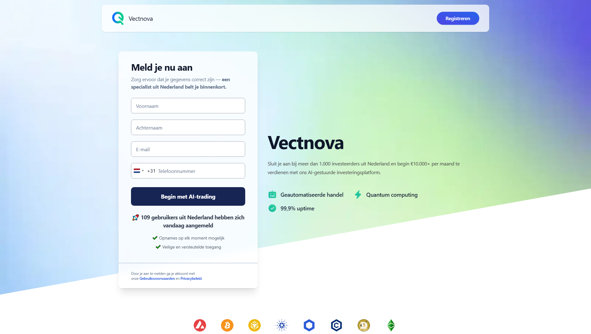 Stored capture of vectnova.net