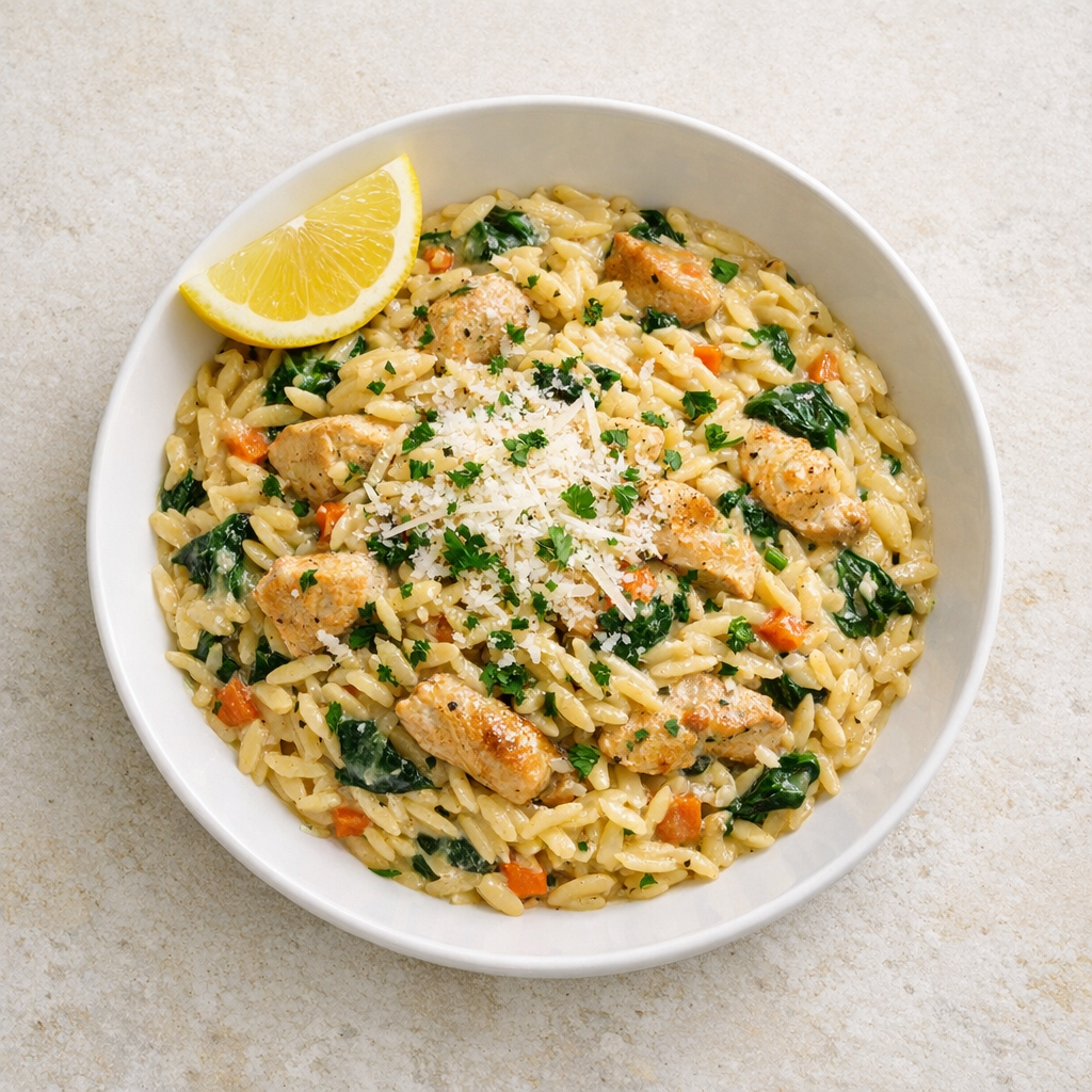 creamy chicken orzo one pot tips and variations