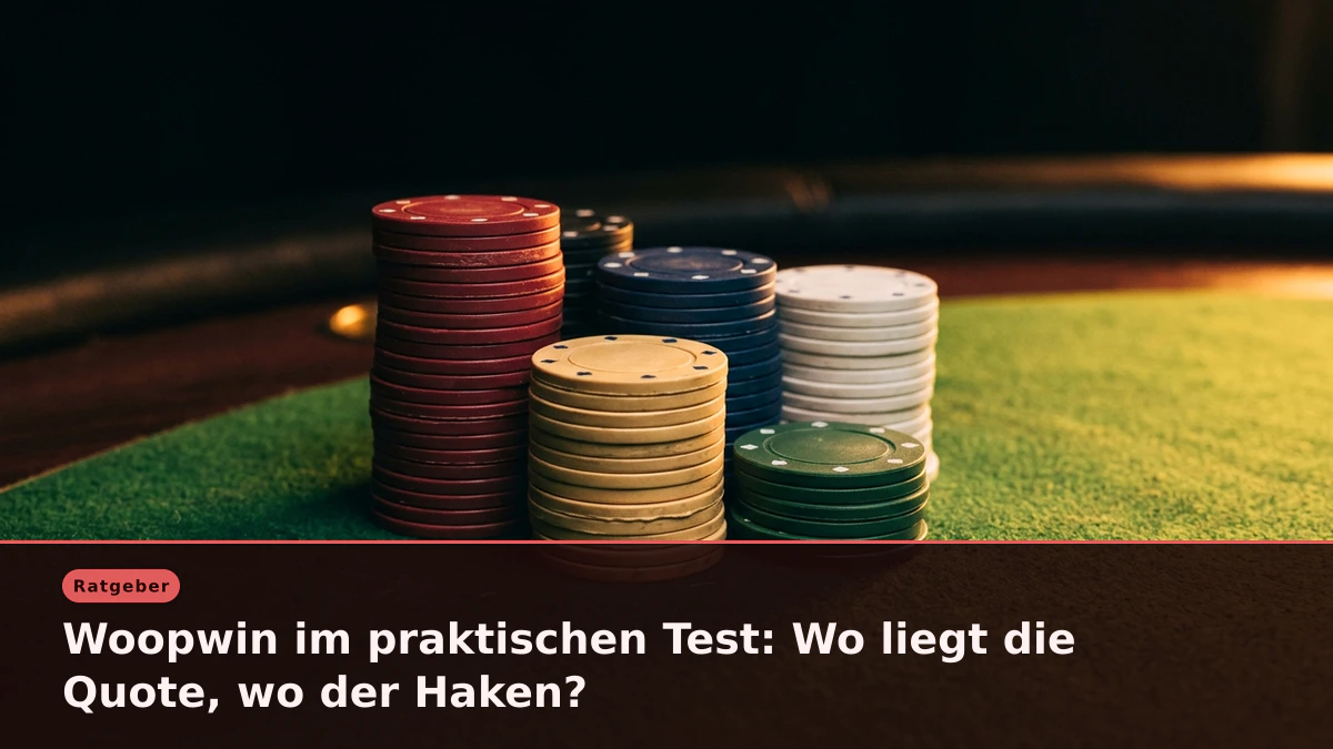 Woopwin im praktischen Test: Wo liegt die Quote, wo der Haken?