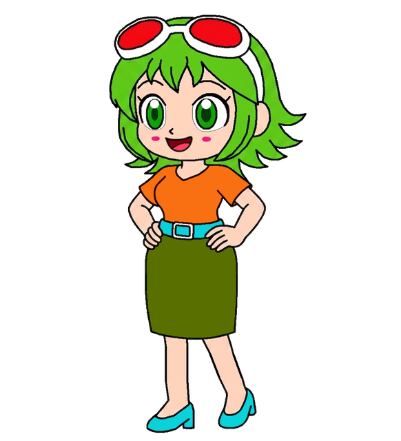 GUMI pose