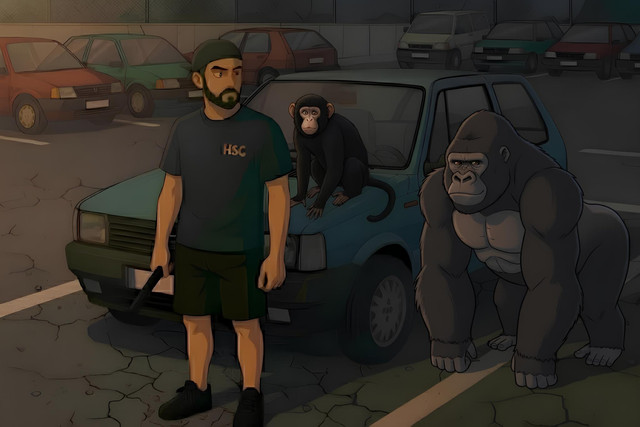 Macaco e Gorila