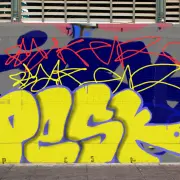 Graffiti artwork by Pesk