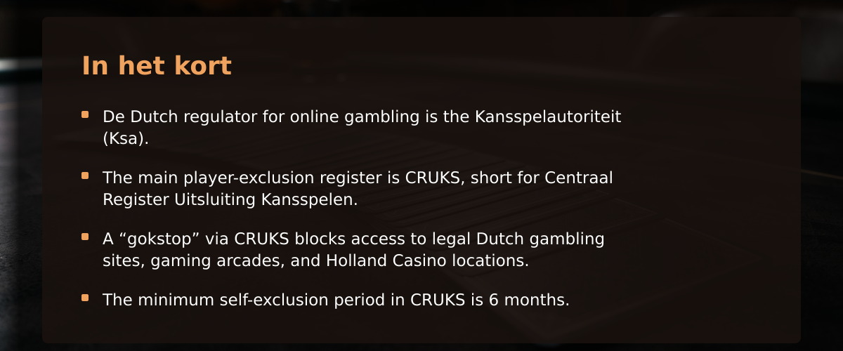 Casino verbod aanvragen en de stilte die volgt &mdash; In het kort