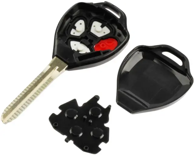 Toyota remote head key with split shell seam — Rockland Locksmith