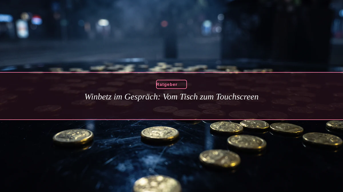 Winbetz im Gespräch: Vom Tisch zum Touchscreen