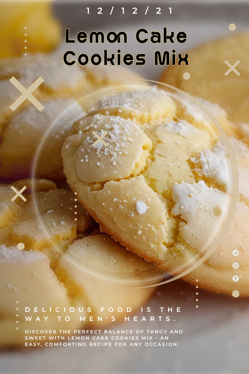 Lemon Cake Cookies Mix