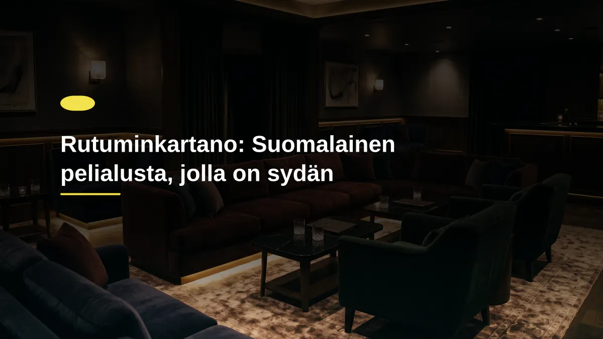 Rutuminkartano: Suomalainen pelialusta, jolla on sydän