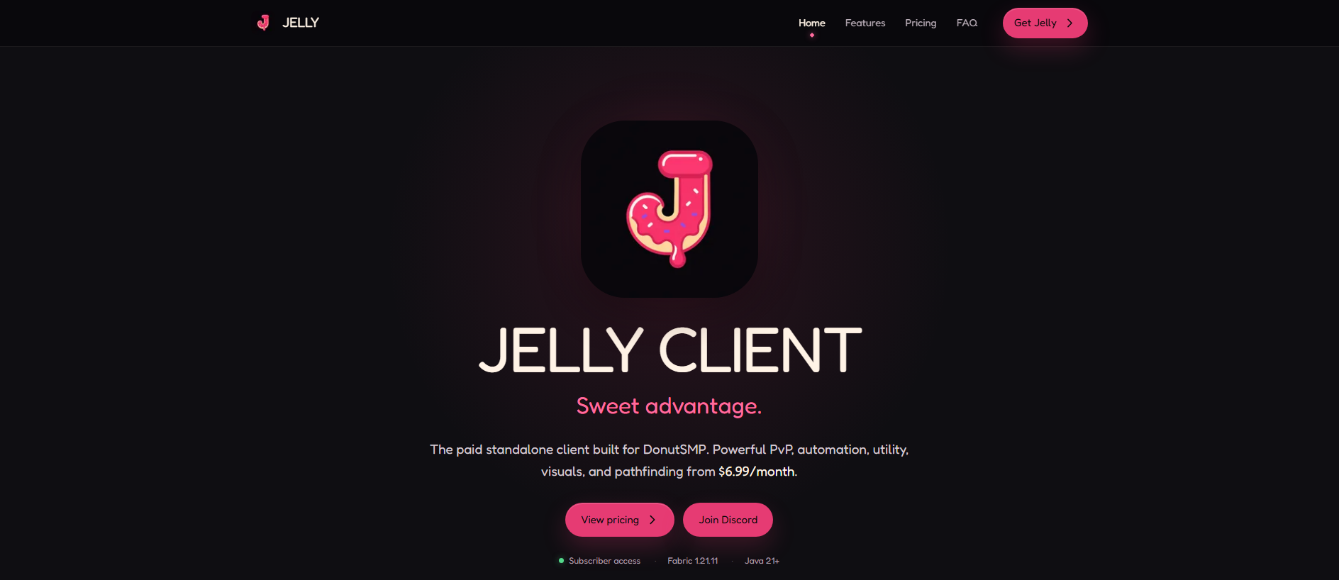Stored capture of jellyclient.com
