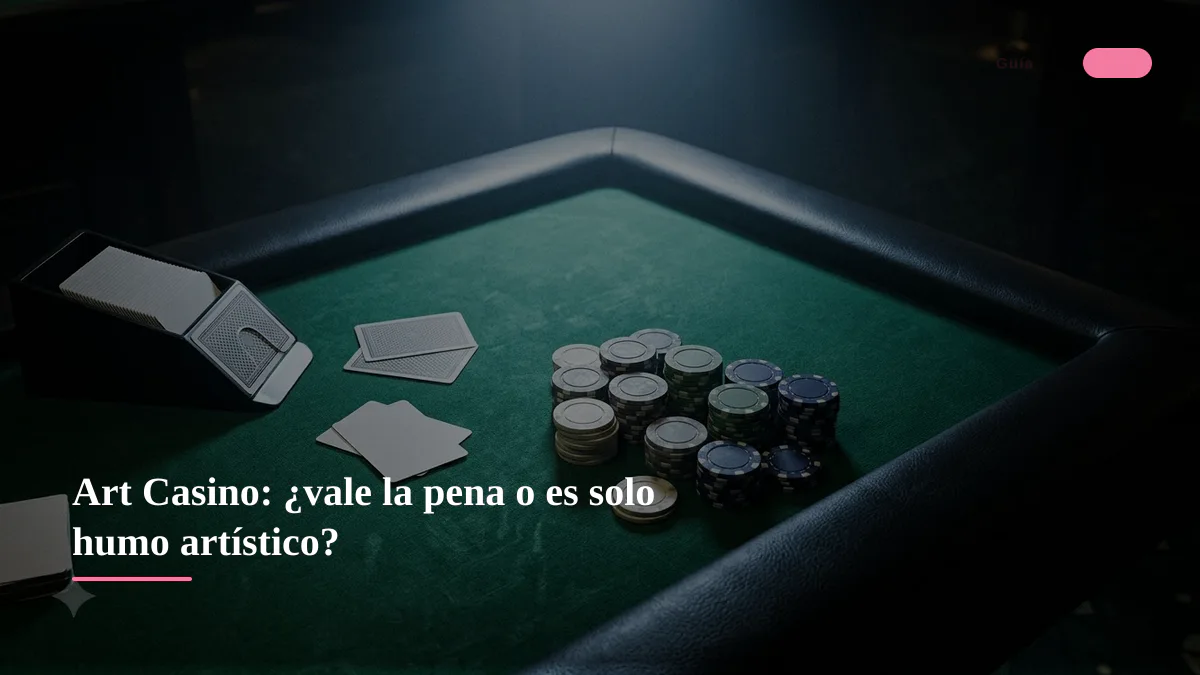 Art Casino: ¿vale la pena o es solo humo artístico?