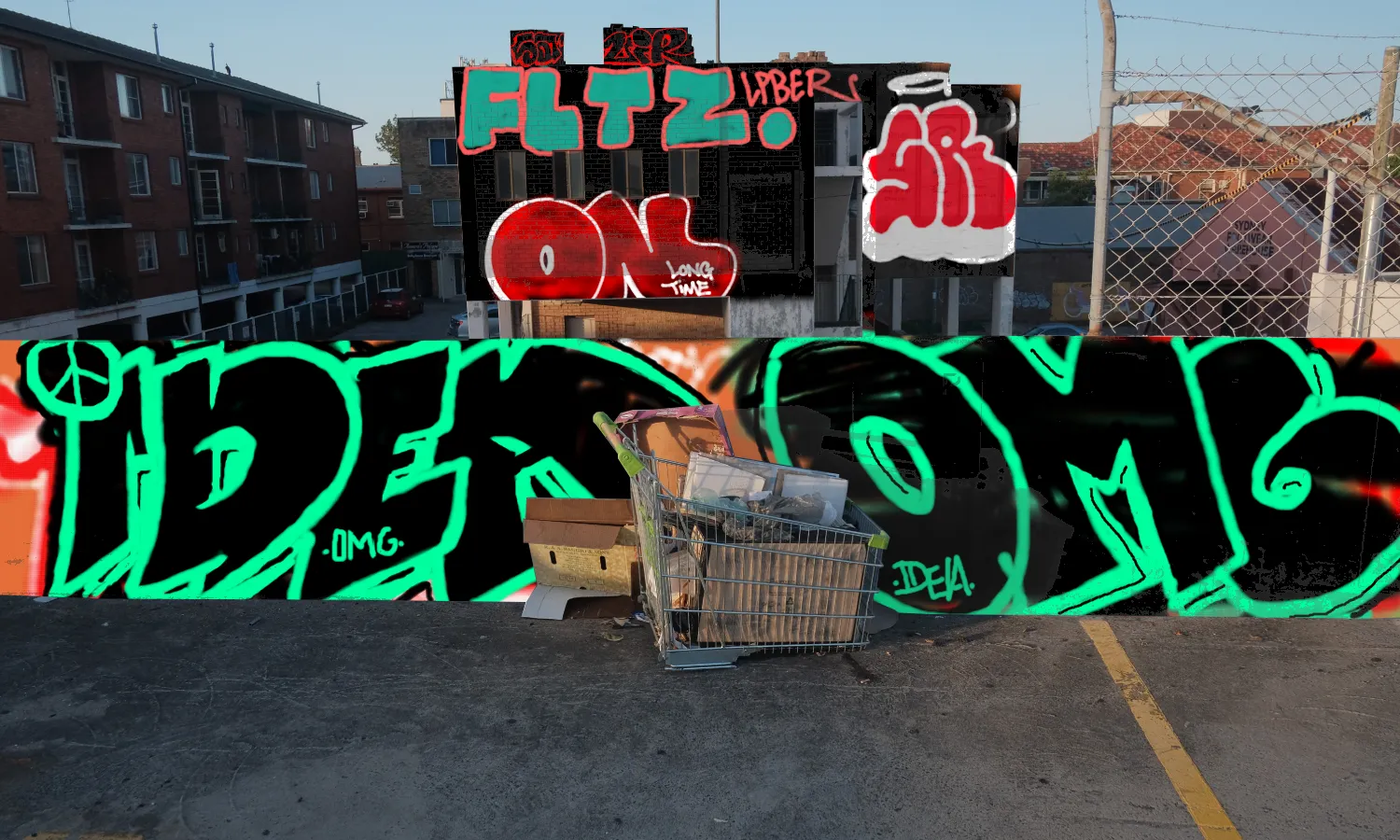 Graffiti artwork by IDEASxARGUE