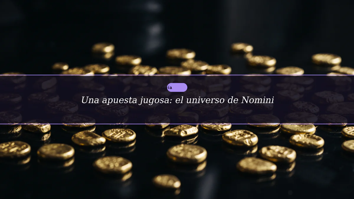Una apuesta jugosa: el universo de Nomini