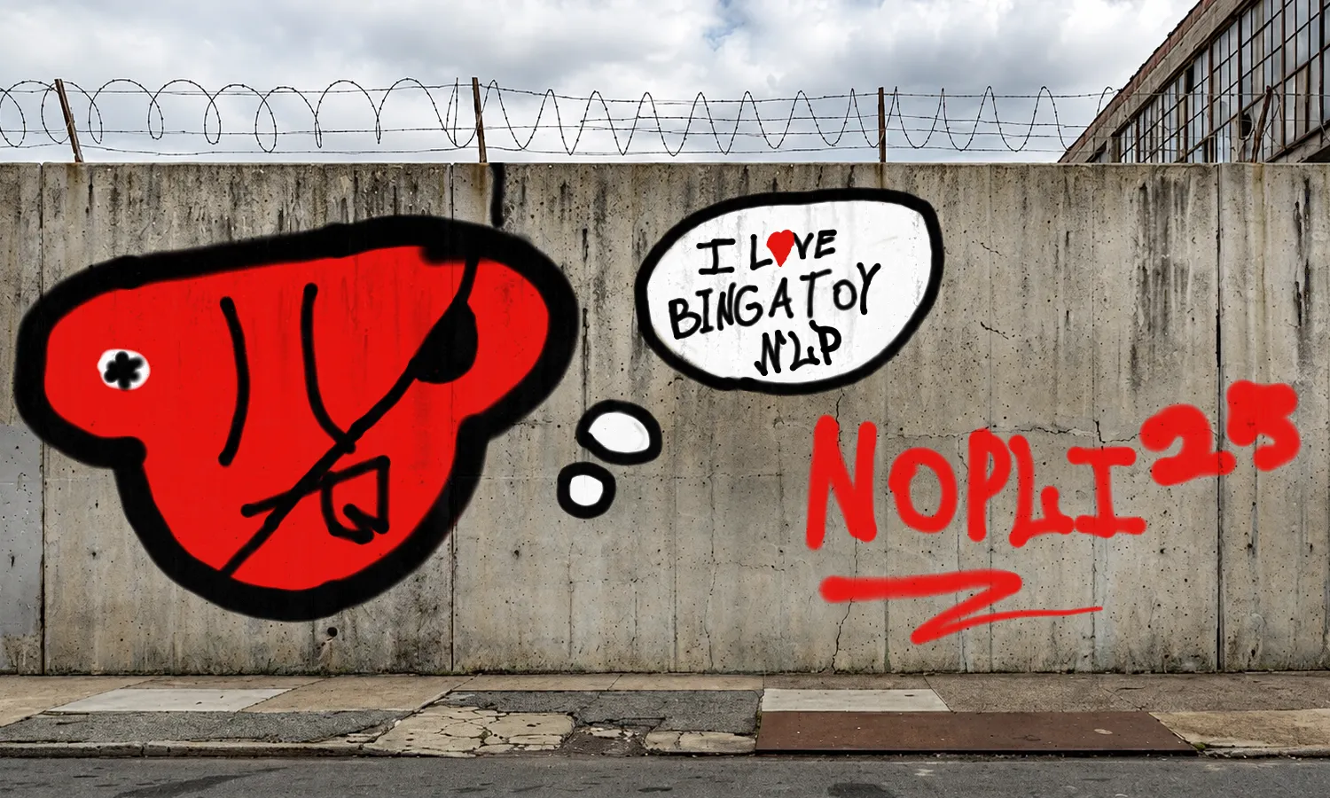 Graffiti artwork by NOPLI