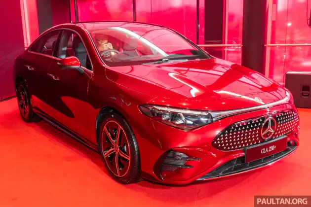 Mercedes-Benz CLA250+ Electric, lansat în Malaezia la prețul de 274.888 RM