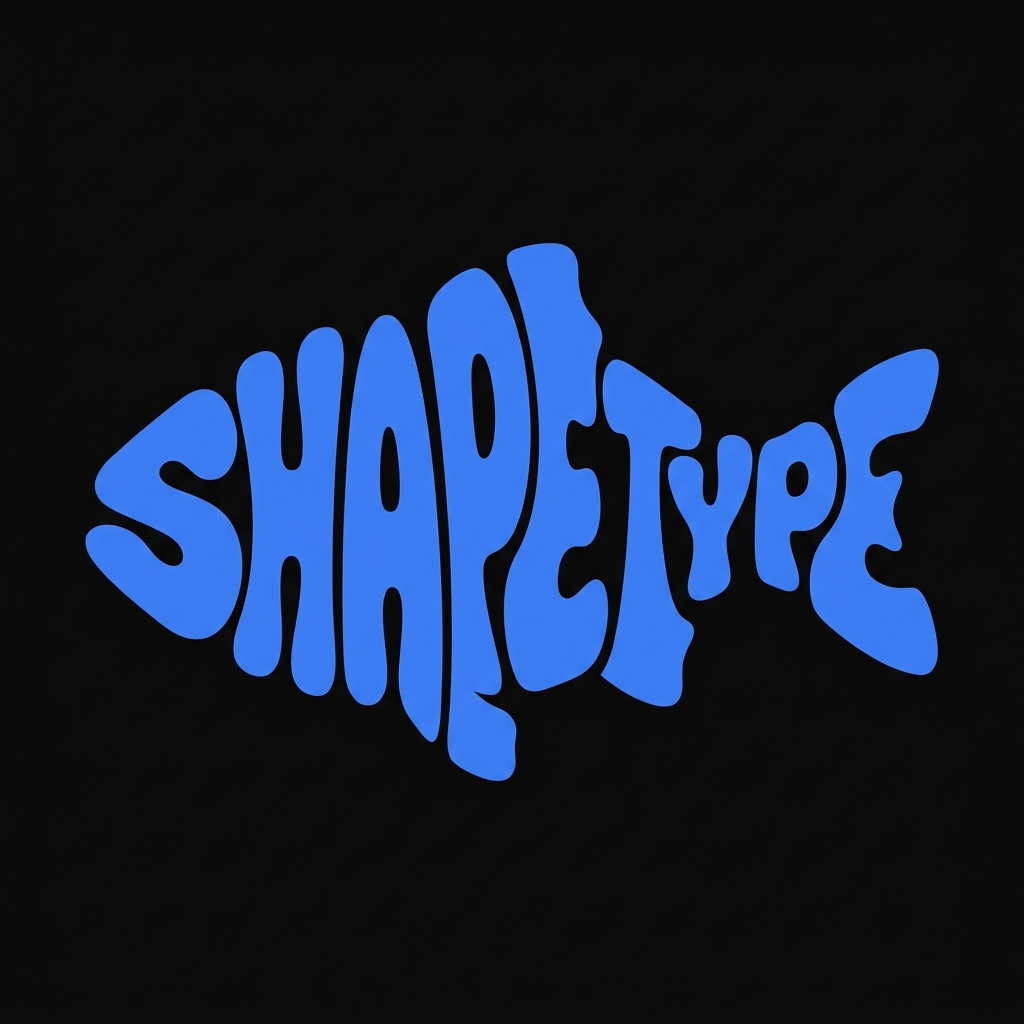Arte gerada pelo ShapeType AI