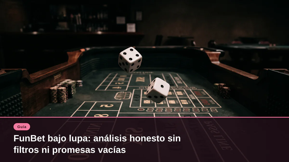 FunBet bajo lupa: análisis honesto sin filtros ni promesas vacías
