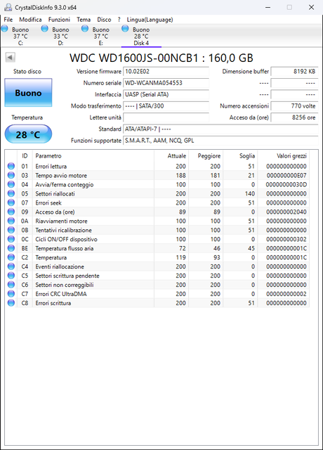160gb wd