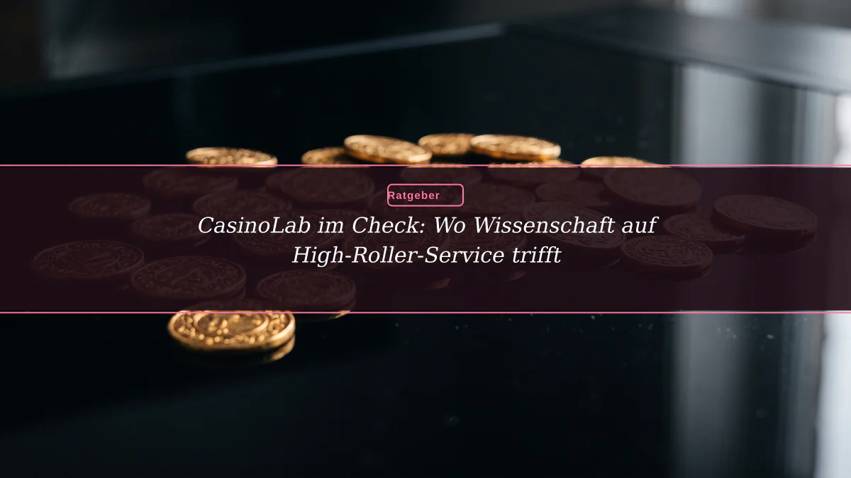 CasinoLab im Check: Wo Wissenschaft auf High-Roller-Service trifft