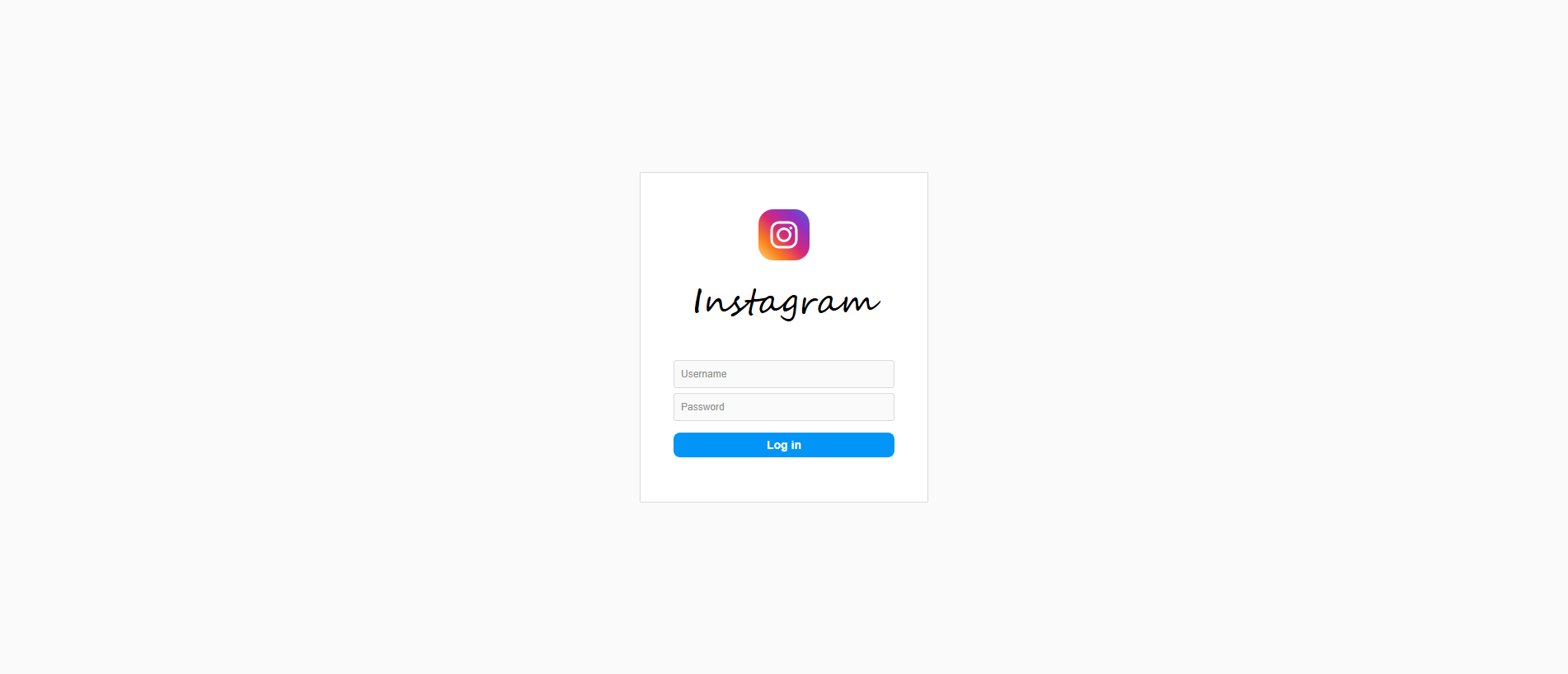 Forensic screenshot of instagramidmanager.github.io showing the phishing page layout