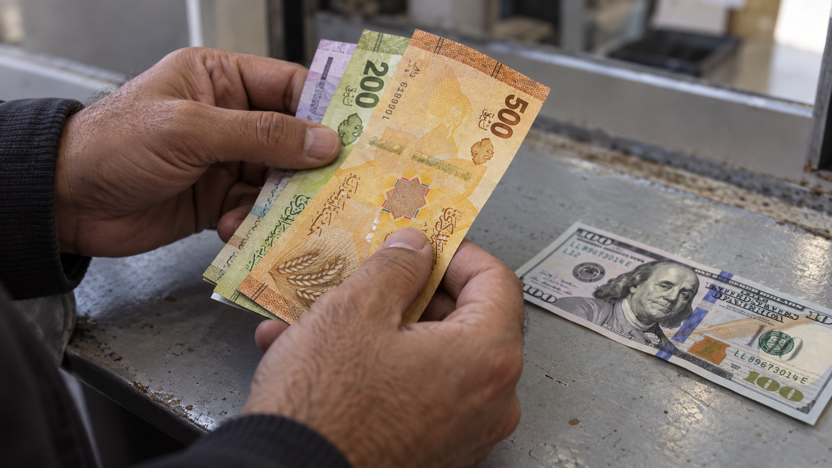 بعد صعود الدولار 40% خلال عام ماذا بقي من قيمة رواتب السوريين؟