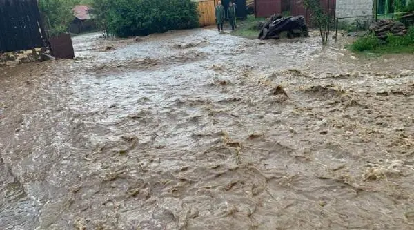 Cod galben de inundații pe opt bazine hidrografice din România