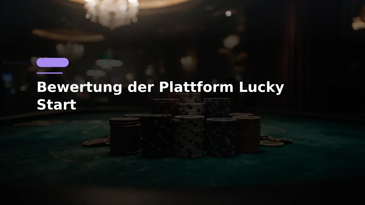 Bewertung der Plattform Lucky Start