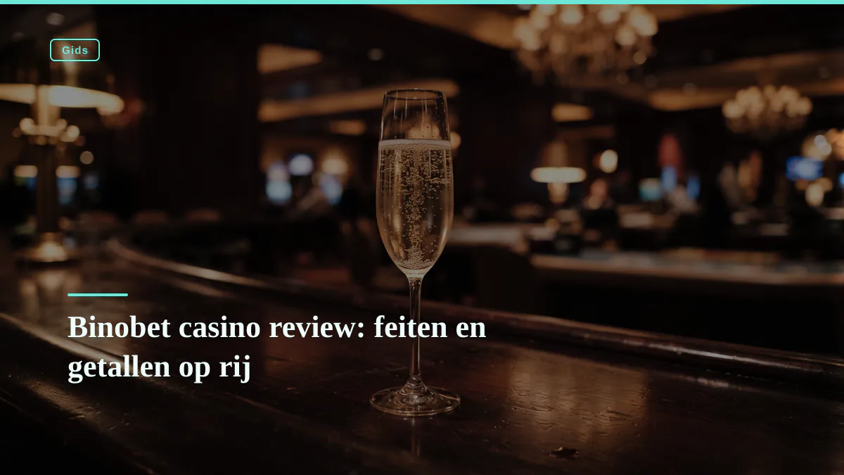 Binobet casino review: feiten en getallen op rij