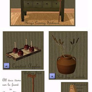 Country-Sideboard-Set