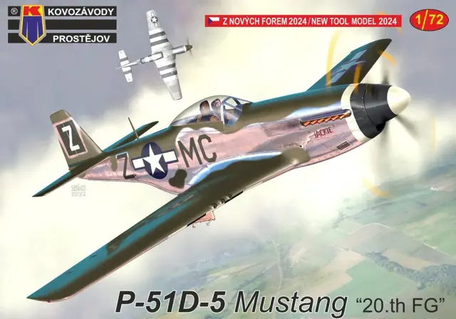 1/72 - North American P-51 Mustang by Kovozávody Prostějov (KP